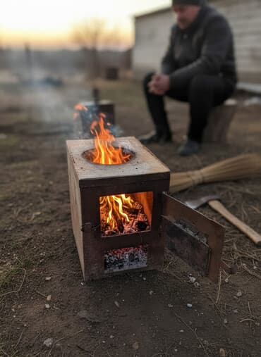 топчан из металла с крышей: Печь-буржуйка металлическая с варочной поверхностью. Описание: - — 2