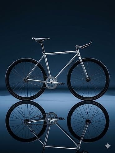 Фикс-байк (fixed gear) в минималистичном стиле - Материал рамы и