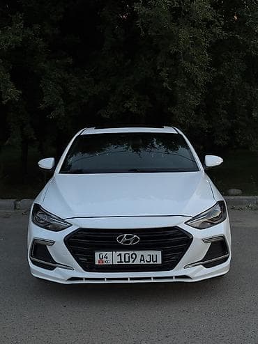 битый саната: Hyundai Elantra: 2017 г., 1.6 л, Автомат, Бензин, Седан — 8