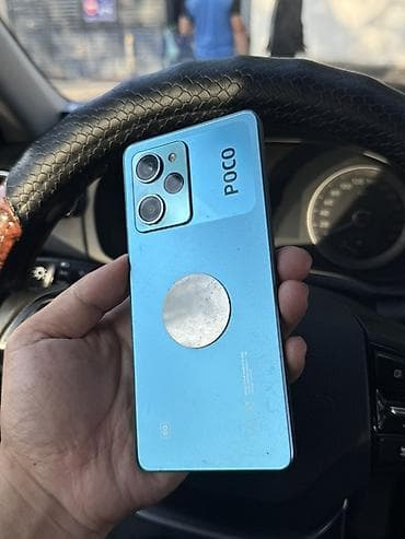 Poco X5 Pro 5G, Колдонулган, 256 ГБ, түсү - Көгүлтүр, 2 SIM