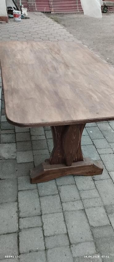 dinner table: Стол для зала, Не раскладной, Прямоугольный — 3