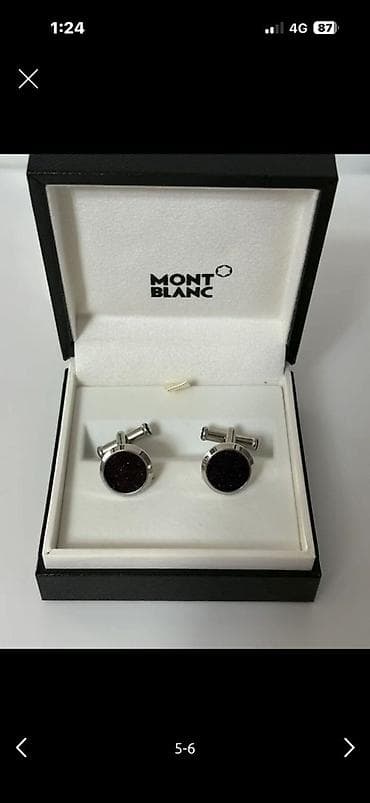 Запонки Montblanc, новые! артикул 112906 (Mod. M61021) на сайте стоят