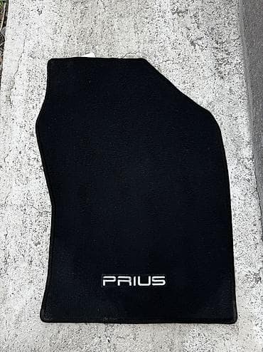 bmw e: Родные Полики Для салона Toyota, цвет - Черный, Б/у, Самовывоз — 2