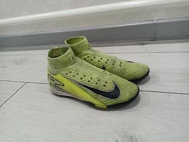 велосипед спортивный: Футбольные бутсы/сороконожки Nike с носком-манжетой. - Тип: футзал/TF — 4