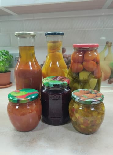 Домашние заготовки ассорти в стеклянных банках. Состав набора по