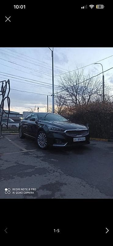 машинка автомат: Аренда Авто Kia Cadenza (K7), черный седан бизнес‑класса.Залог 30т сом — 1