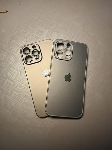 se 4: Задние крышки (корпуса) для iPhone с вырезами под блок камер. 14 про — 1