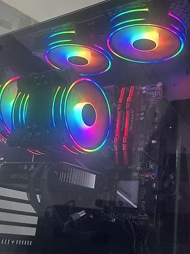 Игровой ПК с подсветкой RGB Комплектация и особенности: - Видеокарта — 5