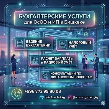 305: Бухгалтерские услуги | Подготовка налоговой отчетности, Сдача налоговой отчетности, Консультация — 1