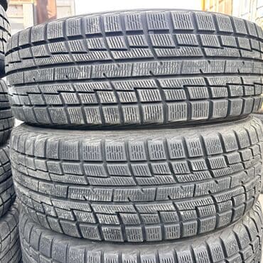 зимний скутер: Шины 195 / 65 / R 15, Зима, Б/у, Пара, Легковые, Япония, Yokohama — 1
