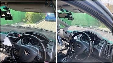 Алькантара Накидка на панель Honda, цвет - Черный