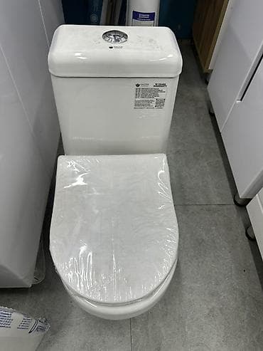 Унитаз Напольный, Материал: Фарфор