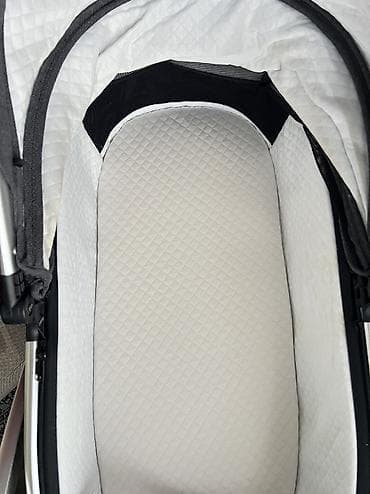 реставрация матрас: Коляска, Другой бренд, цвет - Серебристый, Б/у, Самовывоз — 6