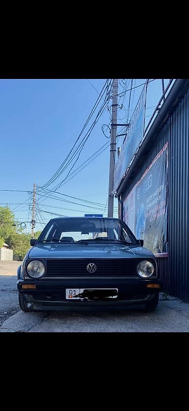 Volkswagen Golf: 1987 г., 1.3 л, Механика, Бензин, Купе