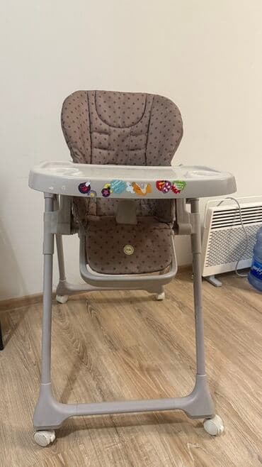 стульчик для кормления купить: Стульчик для кормления, Другой бренд, Пластик, Другой вид, цвет - Серый — 6