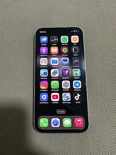 redmi 9 с: IPhone 12, Колдонулган, 64 ГБ, Ак, 90 % — 8