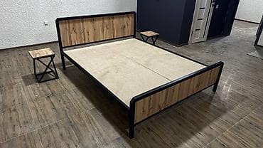 study chair: Спальный гарнитур, Двуспальная кровать, Металл, цвет - Черный — 3