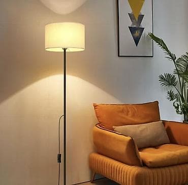 лет лампа: Торшер с текстильным абажуром - Тип: напольный торшер - Дизайн — 5