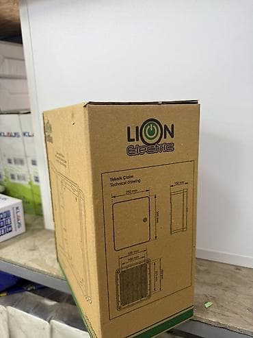 argus security systems: Корпус распределительный Lion Electric, настенный, с монтажной платой — 2
