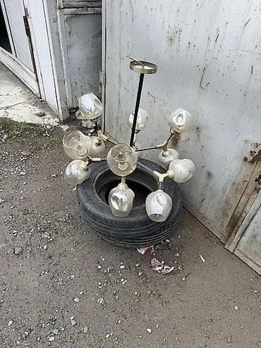 Дом и сад: Подвесная люстра классического стиля на цепи. Особенности: - Формат — 5