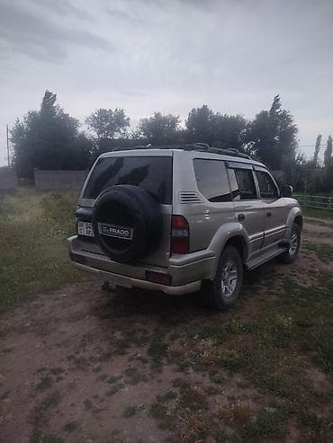 Унаа: Toyota Land Cruiser Prado: 1997 г., 3.4 л, Кол менен иштөөчү, Бензин, Жол тандабас — 2