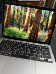 макбук айр: Ноутбук, Apple, 8 ГБ ОЭТ, Apple M1, 13.3 ", Колдонулган, Оюндар үчүн, эс тутум SSD — 4