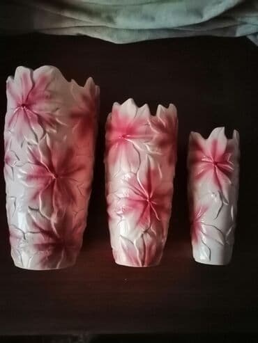 красивые вещи: КРАСИВЫЙ НАБОР ИЗ ТРЕХ ВАЗ. КРАСИВАЯ ВАЗА СОВЕТСКИХ ВРЕМЁН — 4