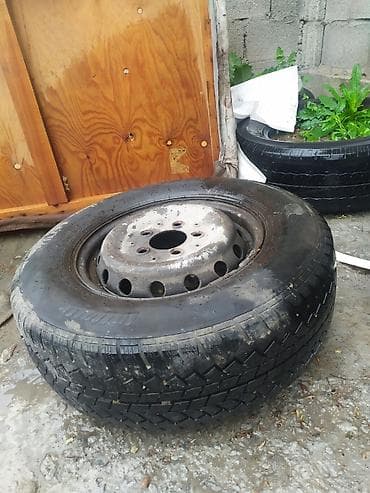 winter: Колеса в сборе 225 / 70 / R 15, Зима, Б/у, Легкий коммерческий транспорт (C/LT), Железные — 7