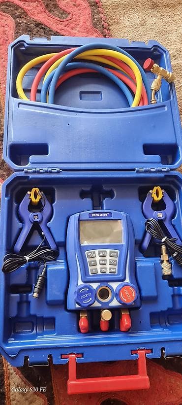 насадка для фризер: Цифровый манометрический коллектор DSZH для работы с холодильными — 1