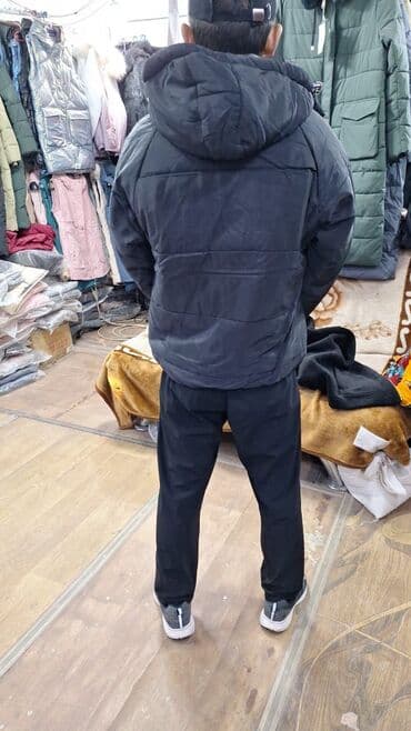 Киреге берилүүчү кийимдер: Пуховик, Узун модель, Кытай, Капюшону бар — 2