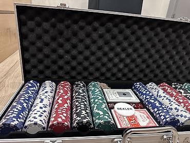 чехлы бу: Покерный набор в алюминиевом кейсе 500 фишек Состав: - Набор из фишек — 2