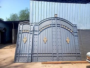 кмк профиль: Ворота Бишкек, купить ворота Бишкек,Ворота откатные царские — 4