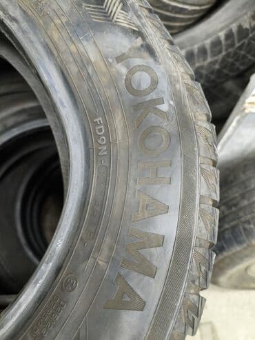 железные диски на авто: Шины 195 / 65 / R 15, Зима, Б/у, Комплект, Легковые, Япония, Yokohama — 5