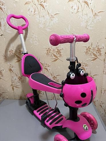 Детский самокат, Трёхколёсный, Б/у