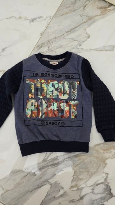 Рубашка, цвет - Синий, Б/у at lalafo.kg Рубашка, цвет - Синий, Б/у