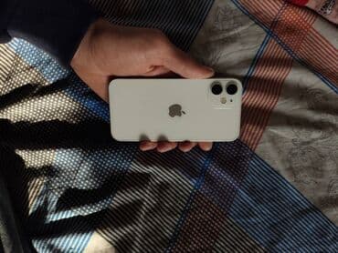 батарея macbook: IPhone 12 mini, Б/у, 128 ГБ, White Titanium, Защитное стекло, Чехол, 82 % — 7
