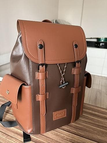 Сумки: Рюкзак, Материал: Экокожа, Унисекс, Новый — 1