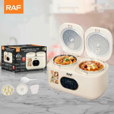 продаю чайник: Двойная рисоварка/мультиварка RAF R.5419 - Две независимые чаши — 1