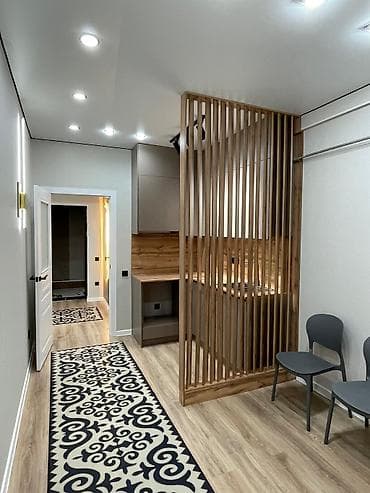 квартиры в районе кок жар: 1 комната, 42 м², Элитка, 2 этаж, Евроремонт — 9