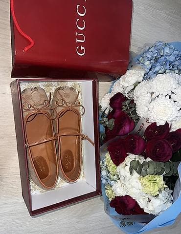 Туфли, 36, Gucci, Новый, цвет - Бежевый, Самовывоз, Платная доставка — 2