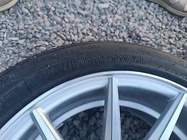 vossen diska: Колеса в сборе 205 / 50 / R 16, Зима, Б/у, Комплект, Легковые, Литые, отверстий - 4 — 2