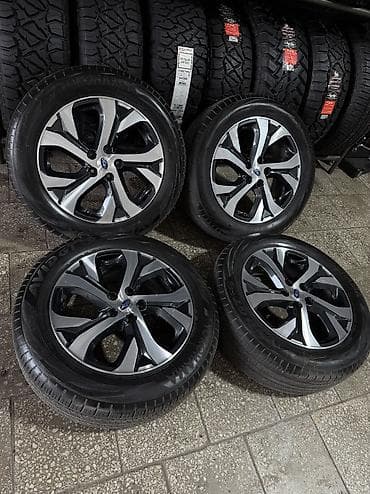 1000: Колеса в сборе 225 / 60 / R 18, Лето, Б/у, Комплект, Легковые, Литые, отверстий - 5 — 1