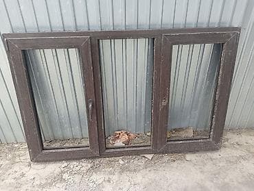 деревянные двери цена бишкек: Белый 3-камерный простой ОТКР полный комплект 198см ширина 110высота — 1