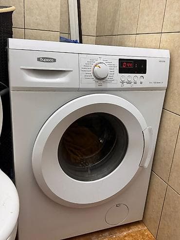 Техника для уборки: Адресс Репина 1 А Бишкекмкр Пишпек Б/у Стиральная машина Бирюса — 4