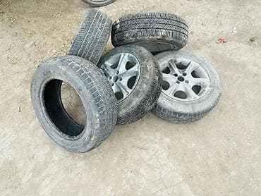 шины бу бишкек 15: Дөңгөлөктөр монтажда R 15, Жай, Комплект, Куйма, тешиктери - 5 — 1