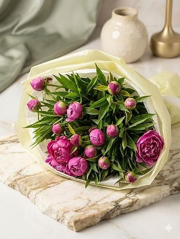 купить веники оптом: Продаю пионы,срез каждое утро, количество ограничено,цвета розовые и — 1