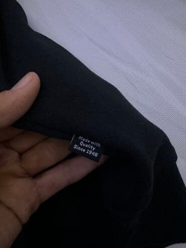 свитер черный: Мужской свитер, S, Puma, Новый, цвет - Черный, Самовывоз — 5