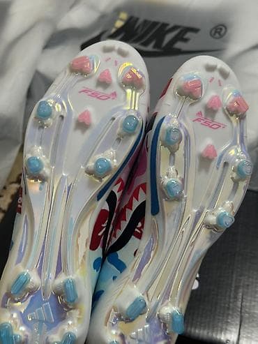 aspect air: Футбольные бутсы Adidas F50, с коллаборацией BAPE Основные — 4
