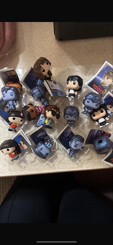 console games: Funko фигурки осд Есть с изнанки: стив, дастин, робин, хоппер — 1