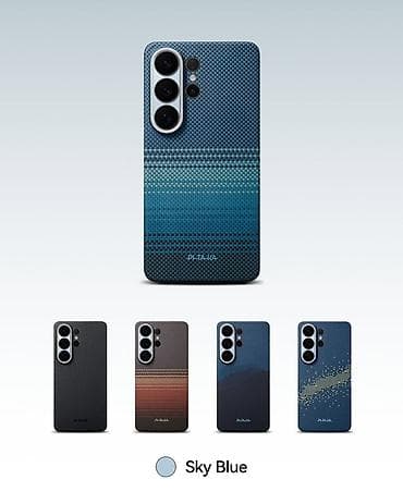 Аксессуары для мобильных телефонов: Стильные ультратонкие чехлы PITAKA В наличии Samsung S26/26+/S26ultra — 5